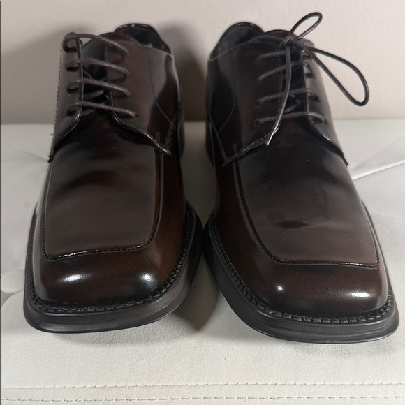 Reaction Kenneth Cole Rich Brown Leather Derbys main image 8